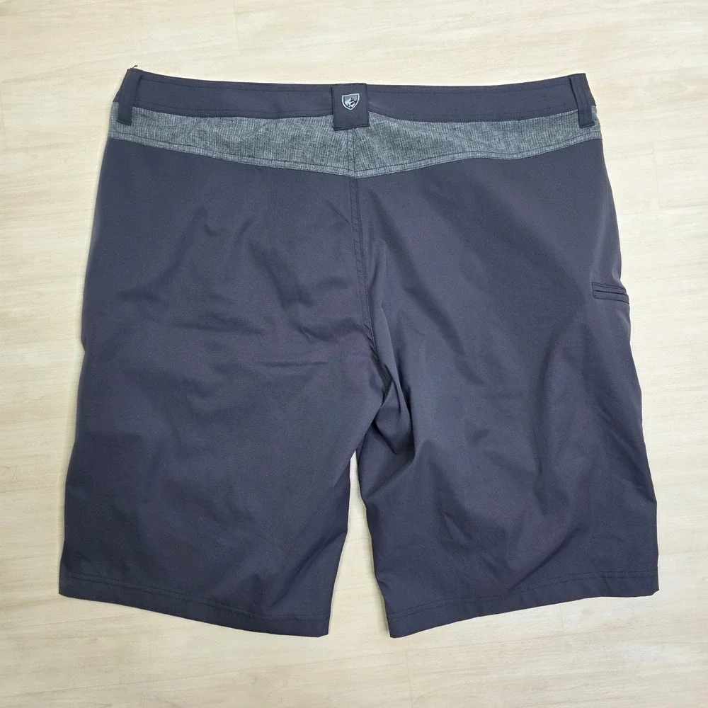 Kuhl Riptide Hybrid Shorts Mens 40 Charcoal Gray Quick Dry Technical Style 5181